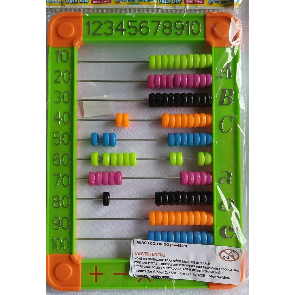 ABACO PLASTICO 10 FILAS