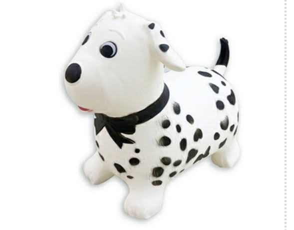 ANIMAL SALTARIN PERRO DE GOMA