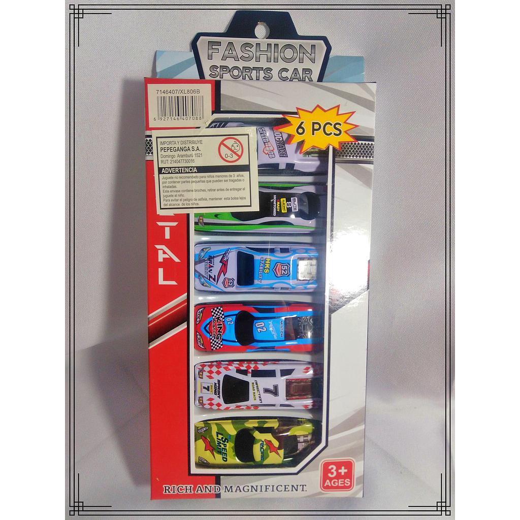 AUTO X6 METALICO EN CAJA