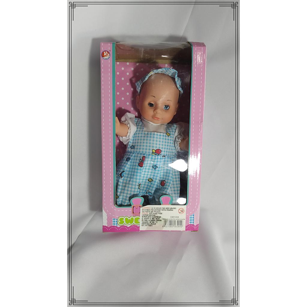 BEBE 30CM EN CAJA C/VISERA TELA