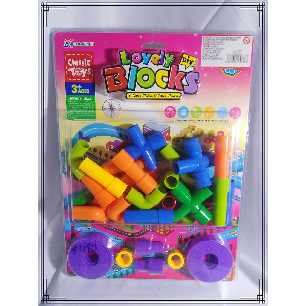 BLOQUES TUBOS DE ENCASTRE