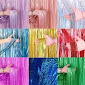 CORTINA HOLOGRAFICA TORNASOLADA 2X1MT