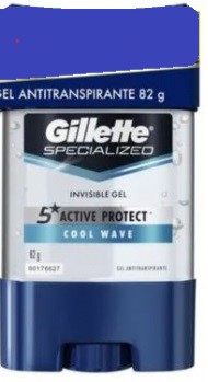 DESODORANTE BARRA GILLETTE GEL 3X 