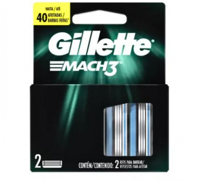 REPUESTO GILLETTE MACH 3 X2