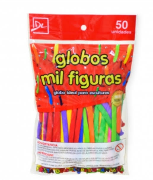 GLOBOS LARGO MIL FIGURAS C/U