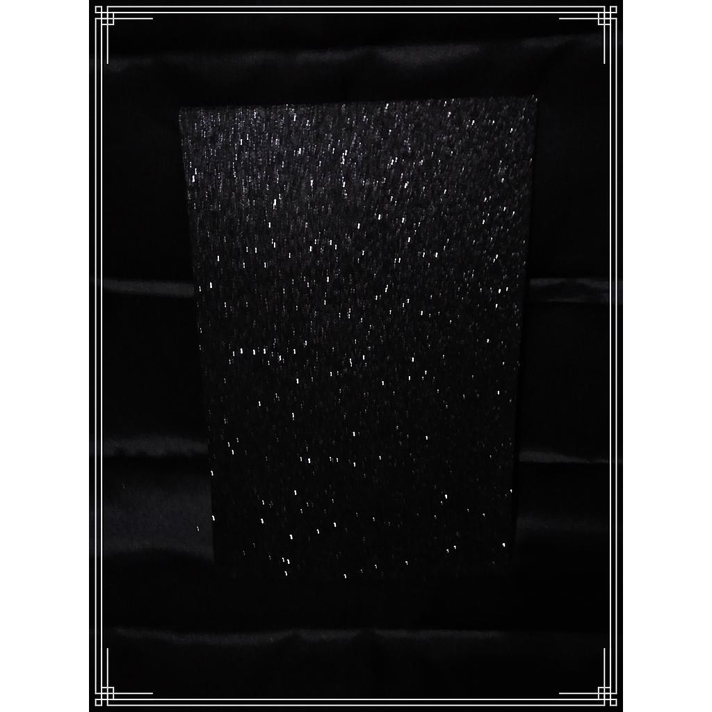 GOMA EVA GLITER NEGRA