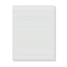 HOJA CARTA RAYADA P/ESCRITO X48