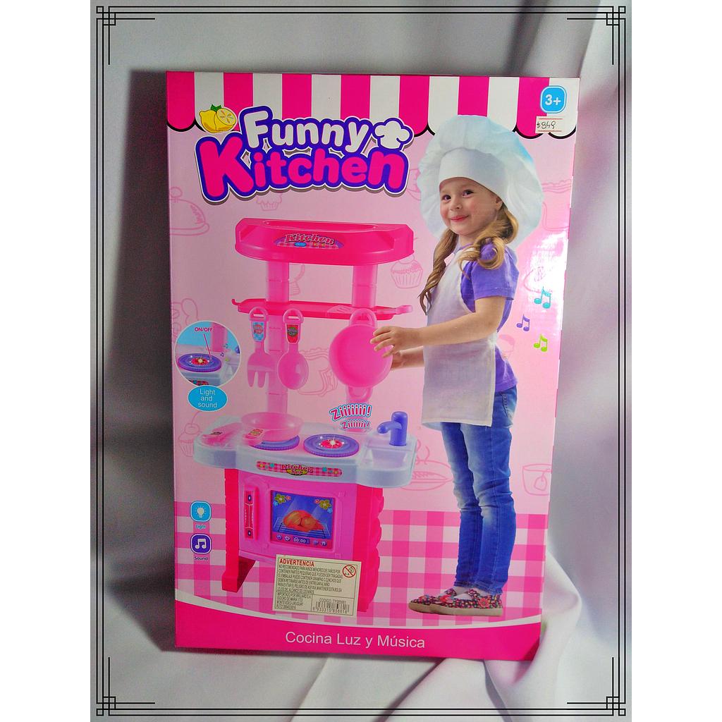 JUEGO DE COCINA C/LUZ Y MUSICA CAJA