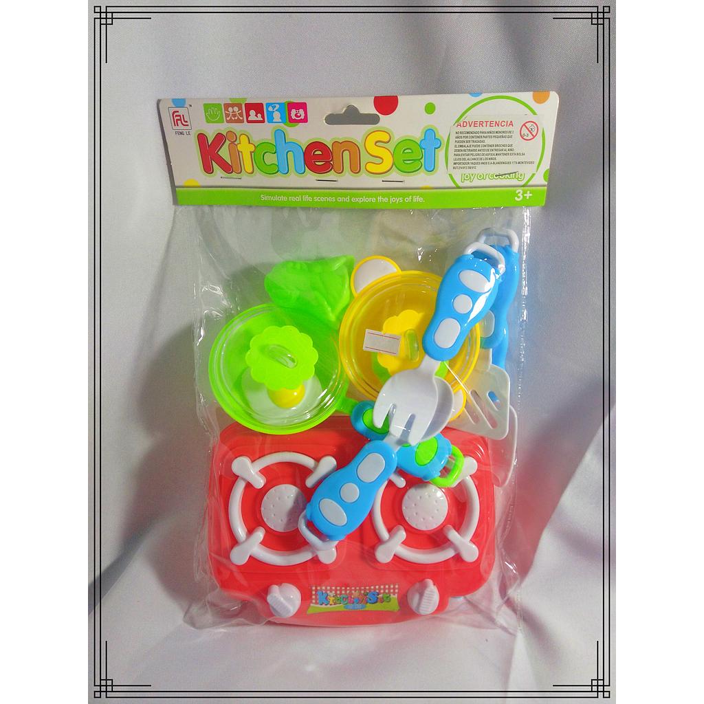 JUEGO DE COCINA COLORES EN BOLSA