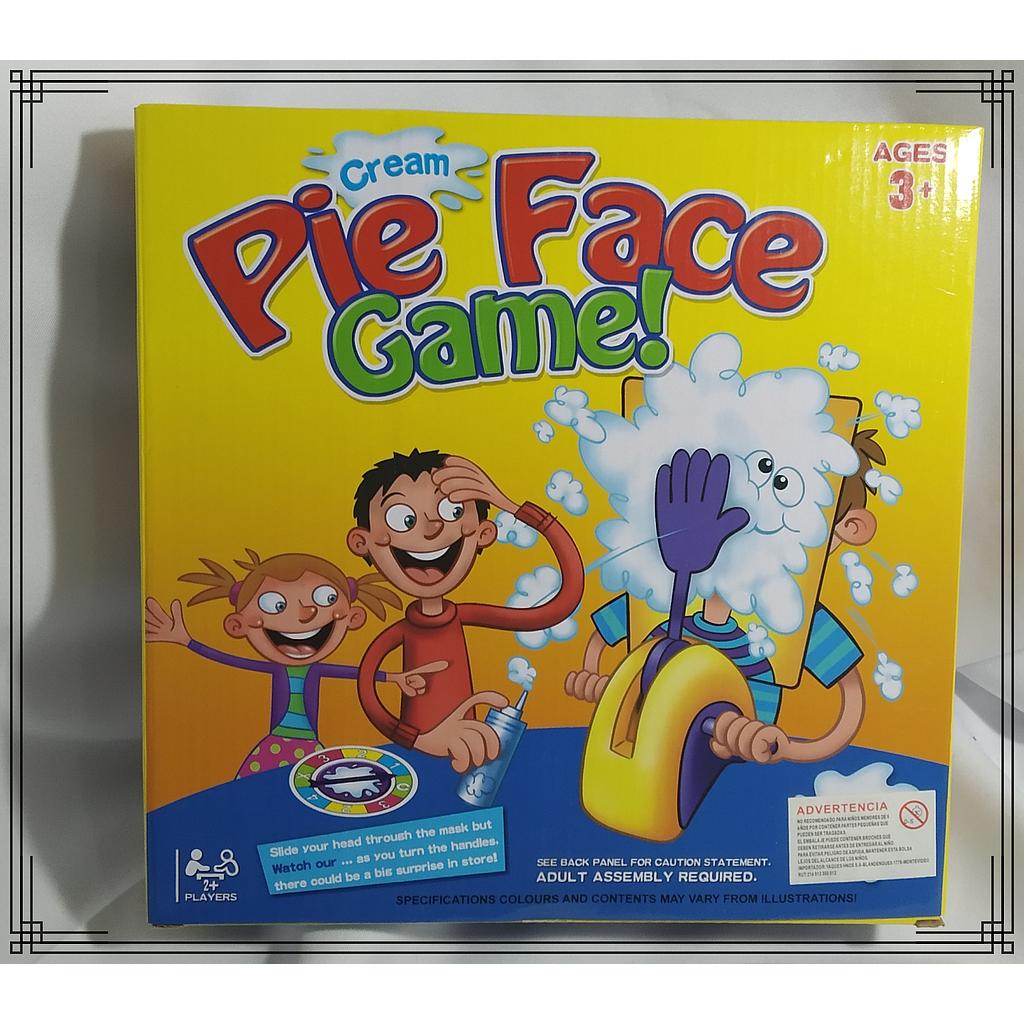 JUEGO DE MESA PIE FACE , PASTELAZO