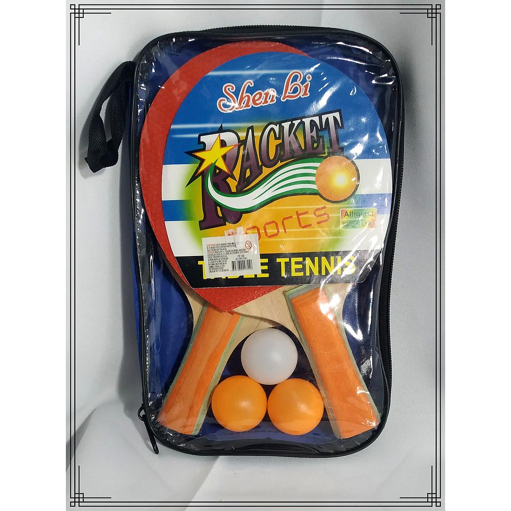 JUEGO DE PING PONG C/3 PELOTAS