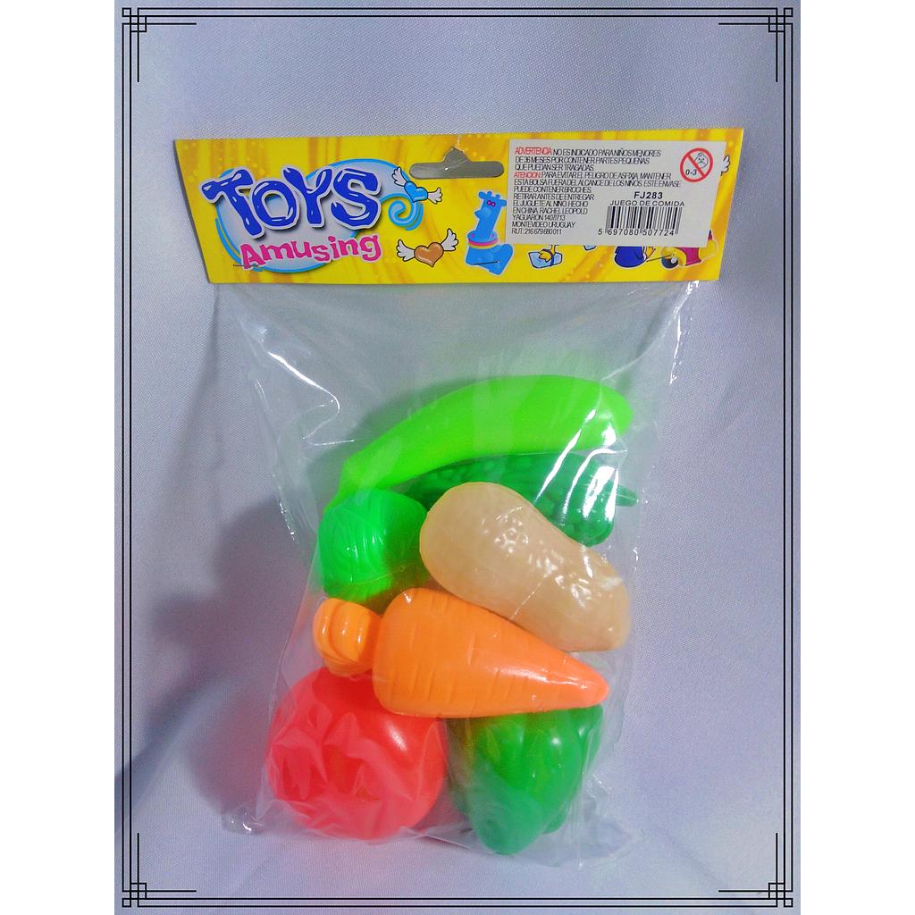JUEGO DE VERDURAS EN BOLSA