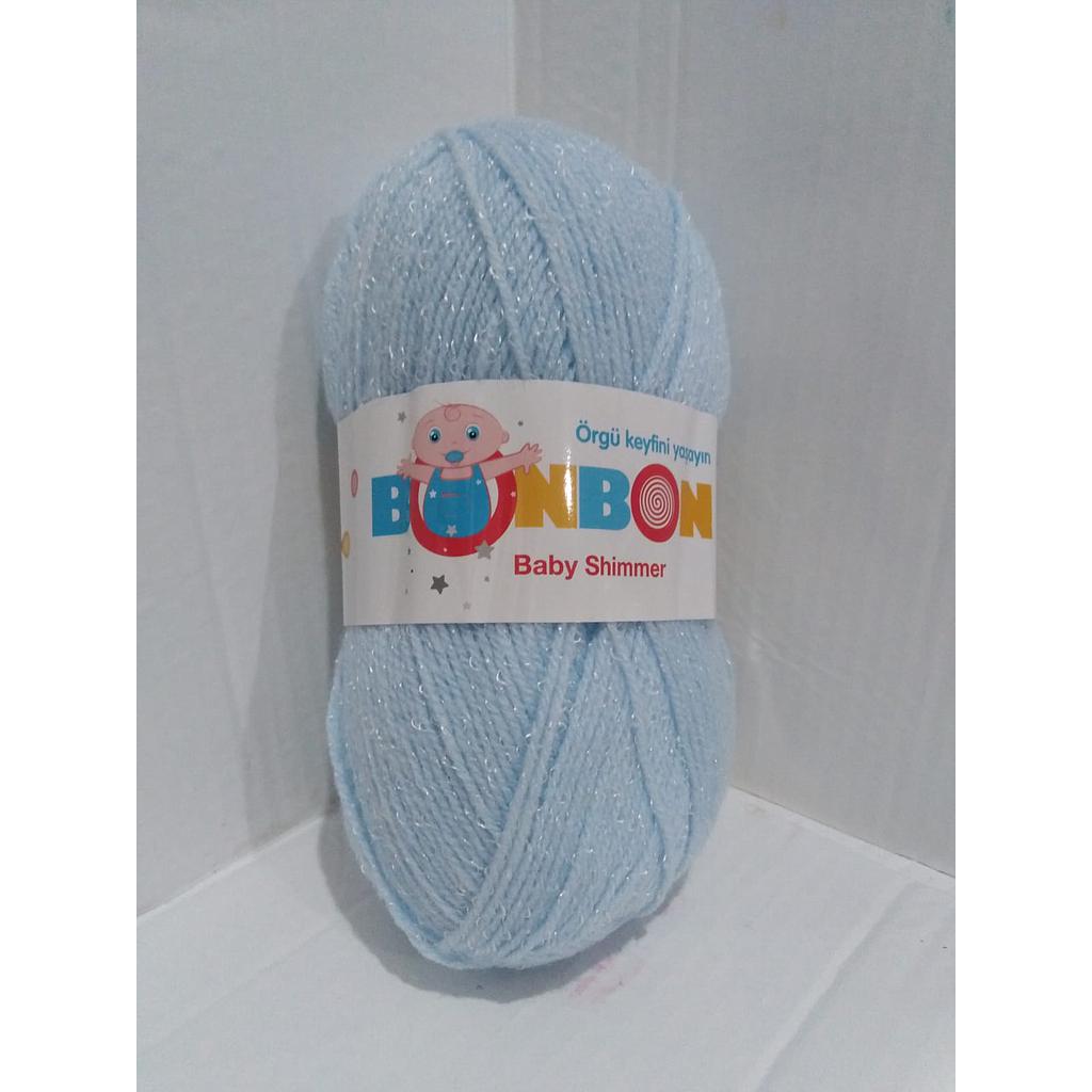 LANA 100 GRS BONBON BABY SH CELESTE