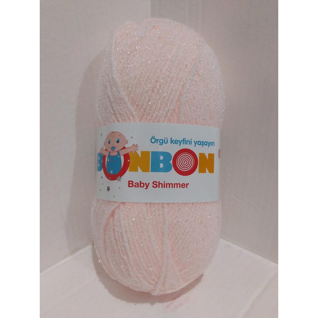 LANA 100 GRS BONBON BABY SH ROSADO