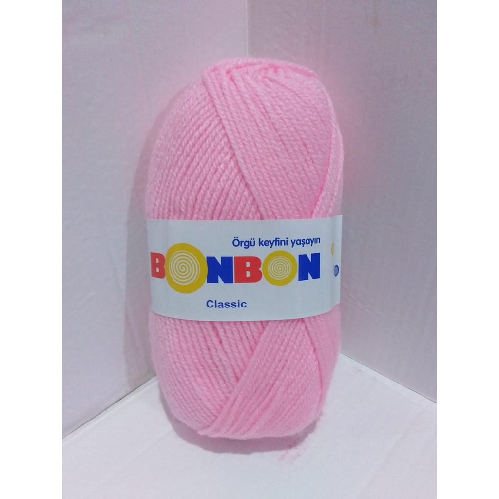 LANA 100 GRS BONBON CLASSIC ROSADA