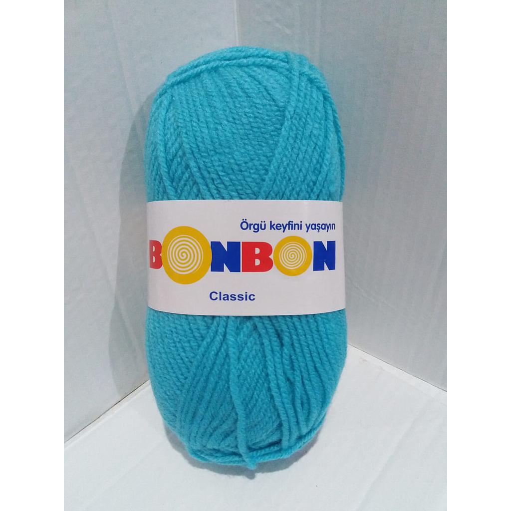 LANA 100 GRS BONBON CLASSIC TURQUESA