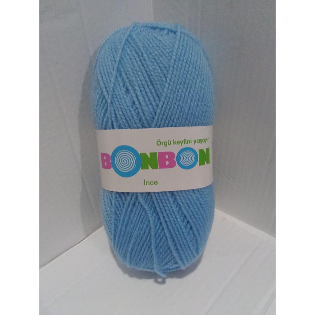 LANA 100 GRS BONBON INCE CELESTE