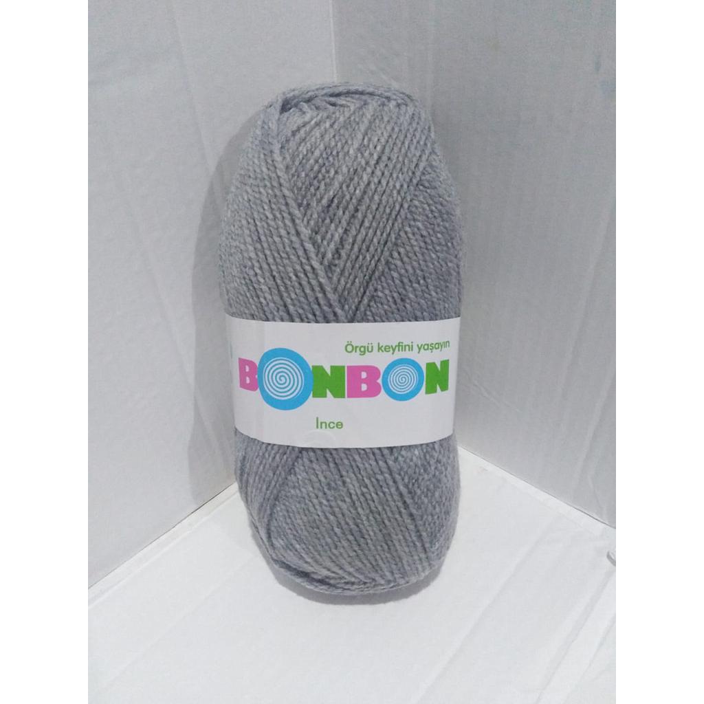 LANA 100 GRS BONBON INCE GRIS