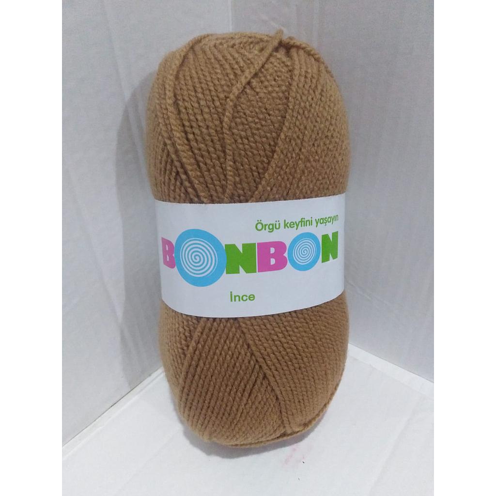 LANA 100 GRS BONBON INCE TOSTADO