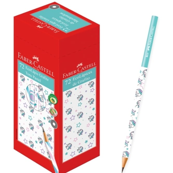 LAPIZ HB FABER UNICORNIO ESTRELLA O MONSTER
