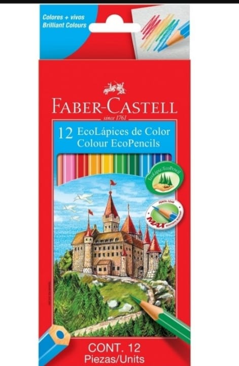 LAPIZ COLOR X12 L. FABER