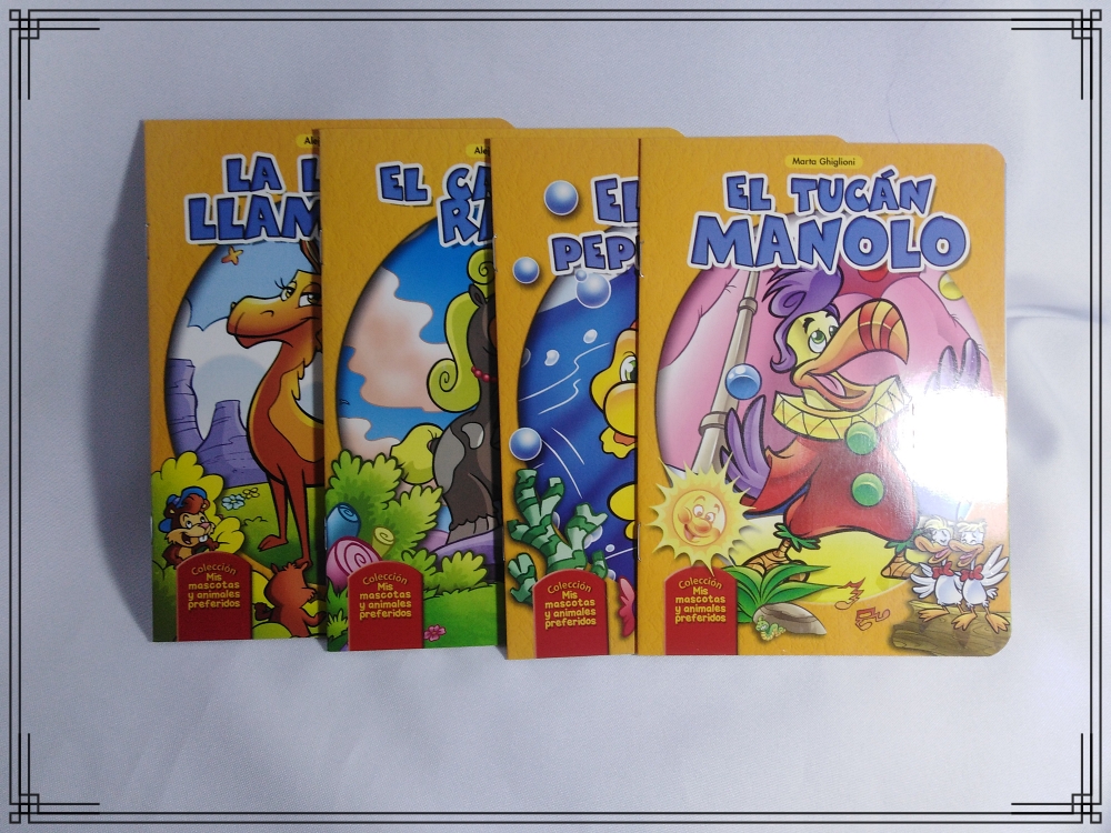 LIBRO CUENTO MIS MASCOTAS Y ANIMALES FAVORITOS