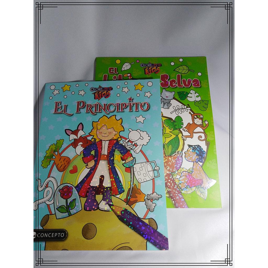LIBRO P/PINTAR ARTE KIDS EL PRINCIPITO