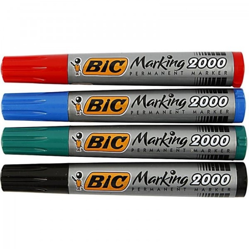 MARCADOR PERMANENTE BIC GRUESO AZUL