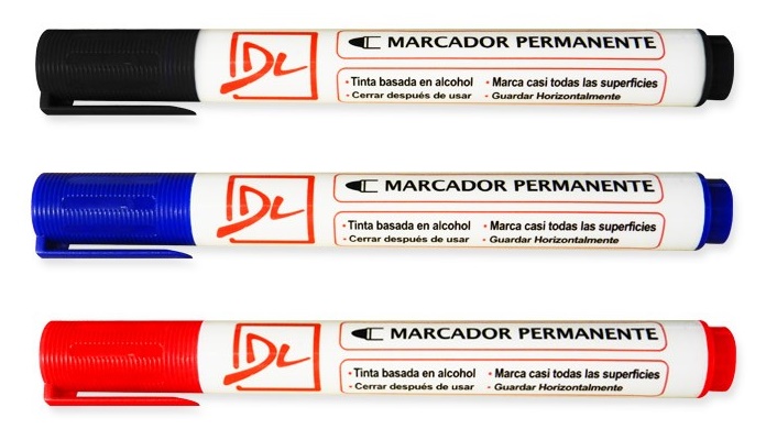 MARCADOR PERMANENTE DALI ROJO