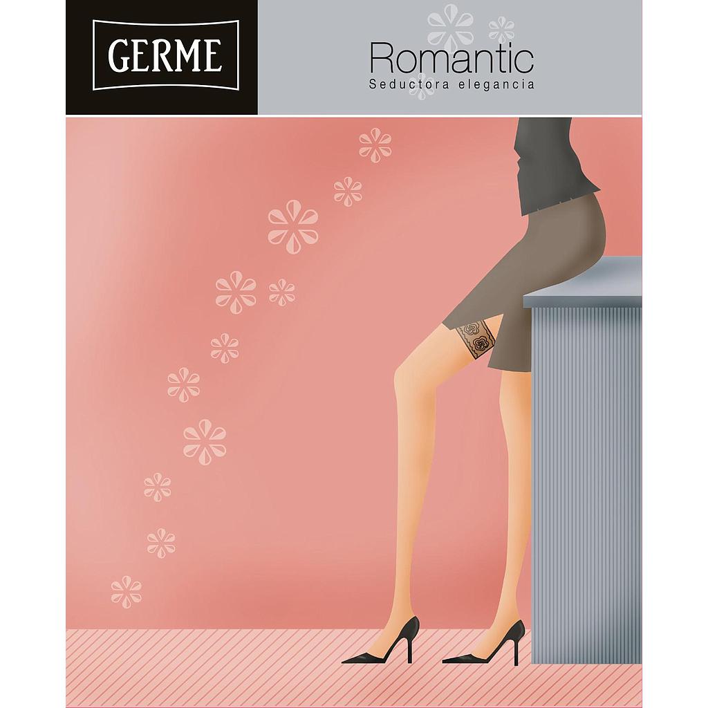 MEDIA 7/8 GERME LYCRA ROMANTIC NEGRA