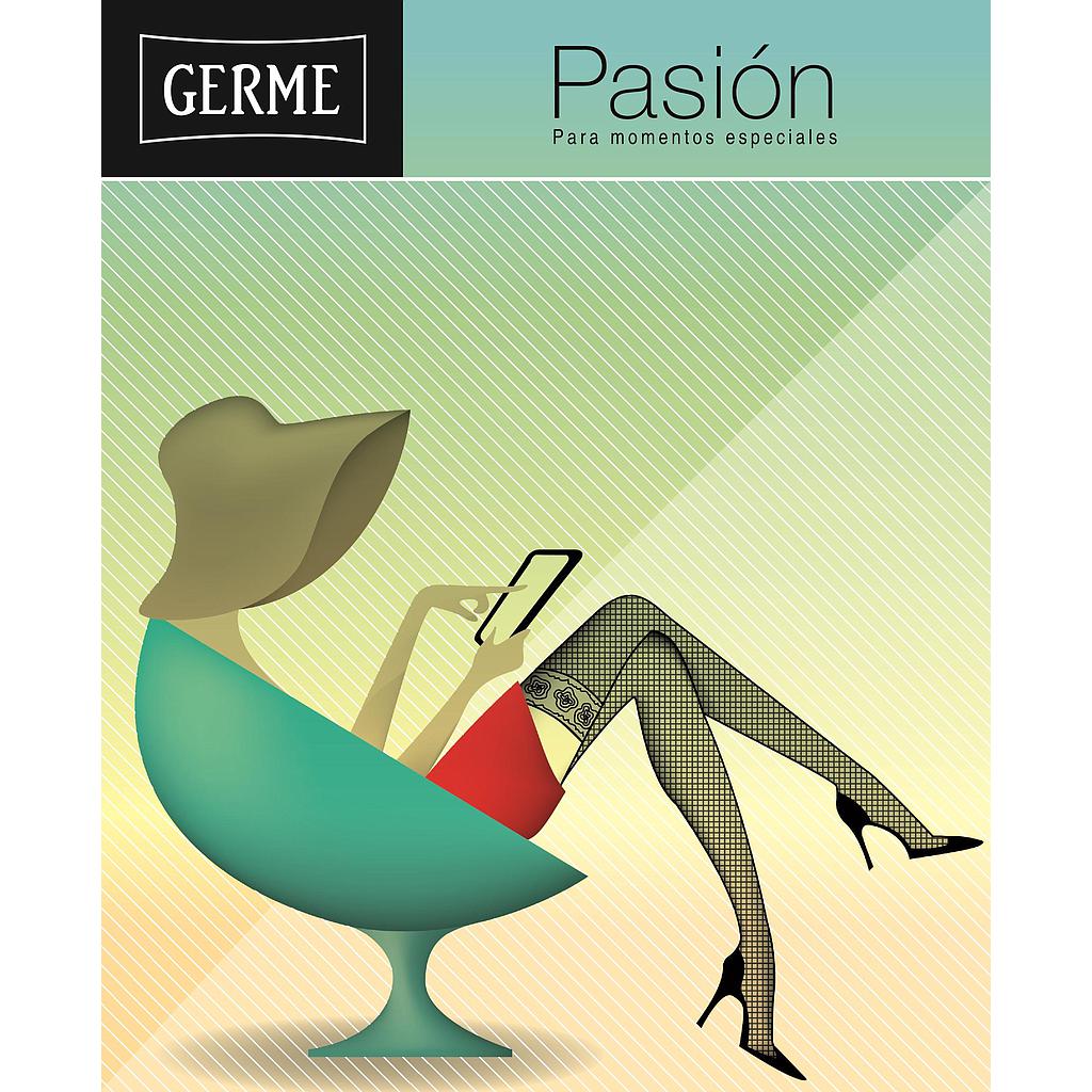 MEDIA 7/8 GERME RED ROMANTIC