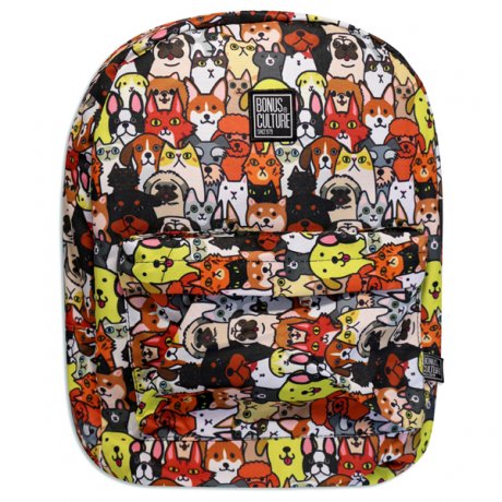MOCHILA 1C. 1 BOLS CULTURE ESTAMPADA ..