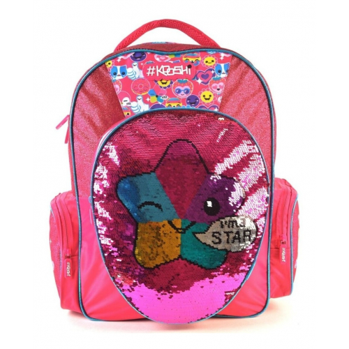 MOCHILA 2C. KOOSHI C/LENTEJUELA CHICA ..