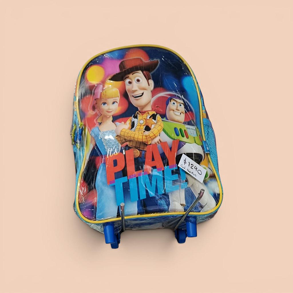 MOCHILA C/CARRO 1C.  TOY STORY ..