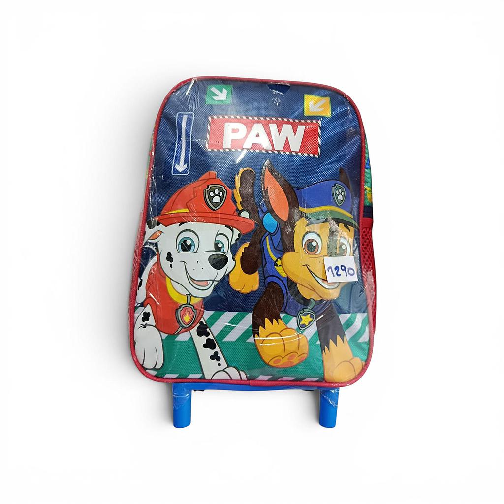 MOCHILA C/CARRO 30cm PERSONAJES