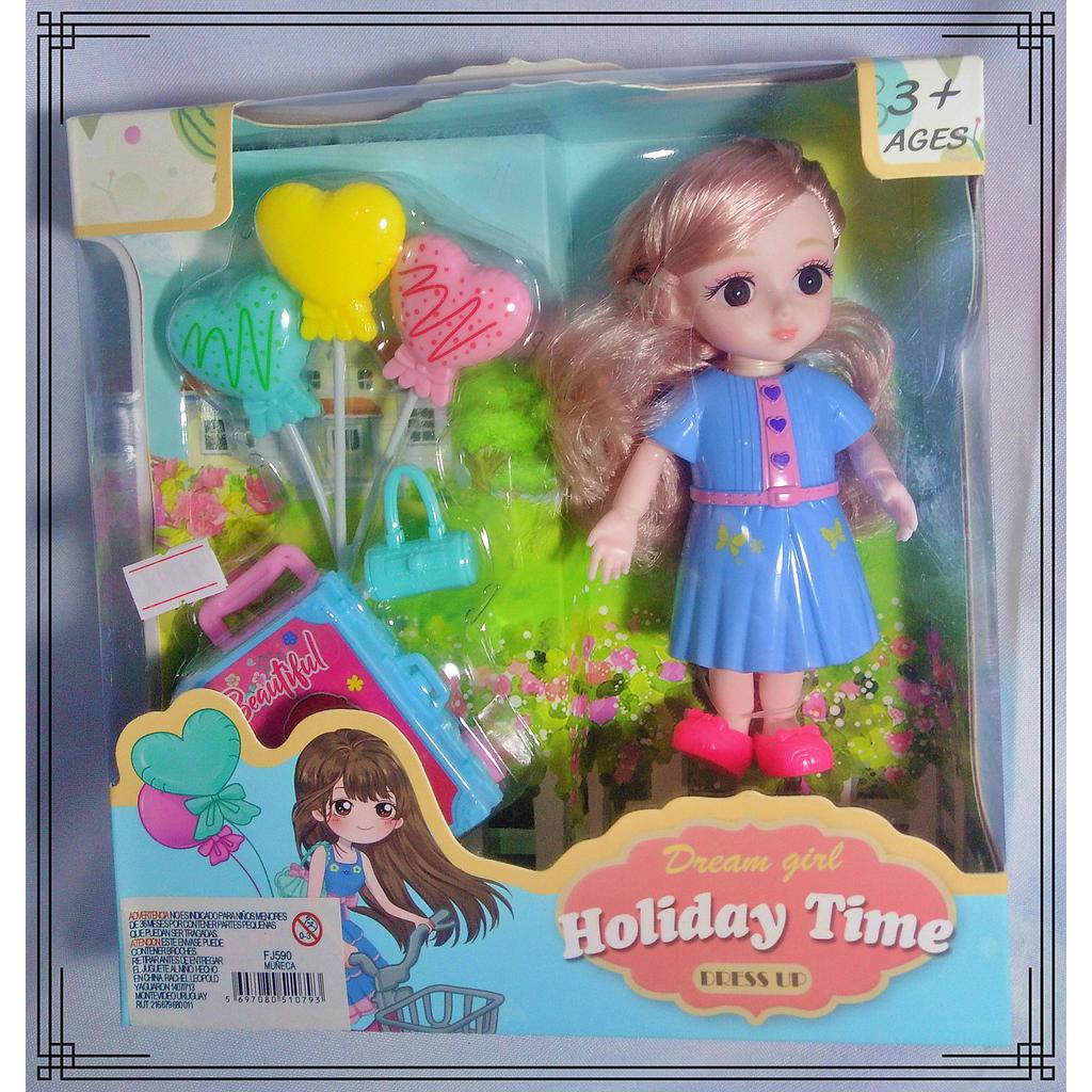 MUÑECA MINI HOLIDAY TIME