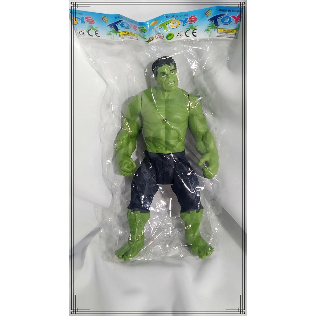 MUÑECO 30CM HULK O IRON M EN BOLSA