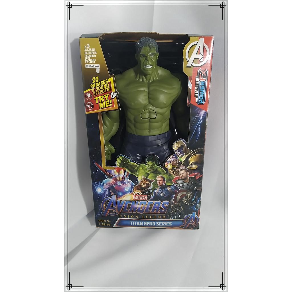 MUÑECO HULK / SPIDERMAN C/SONIDO 2515