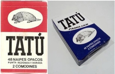 NAIPES TATU ROJO