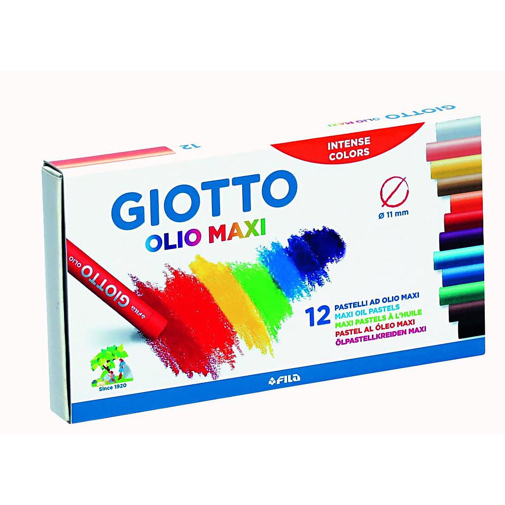 OLEO PASTEL GIOTTO X12 OLIO MAXI