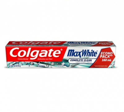 PASTA DENTAL COLGATE 160GR MAX WHITE