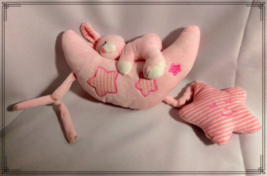 PELUCHE DORMIDERA LUNA C/ESTRELLA 25CM