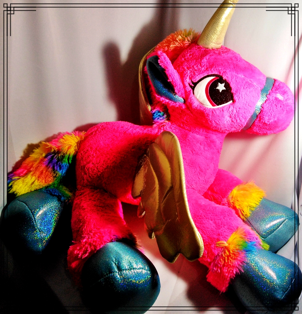 PELUCHE UNICORNIO 85CM ACOSTADO