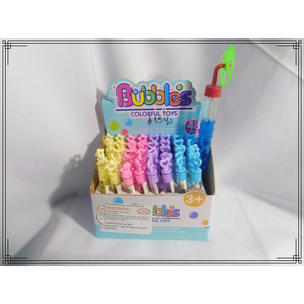POMPERO BURBUJERO MINI TUBO PASTEL
