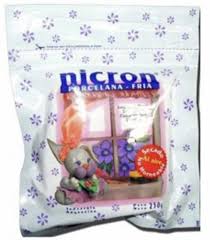 PORCELANA FRIA 250GR NICRON BLANCA