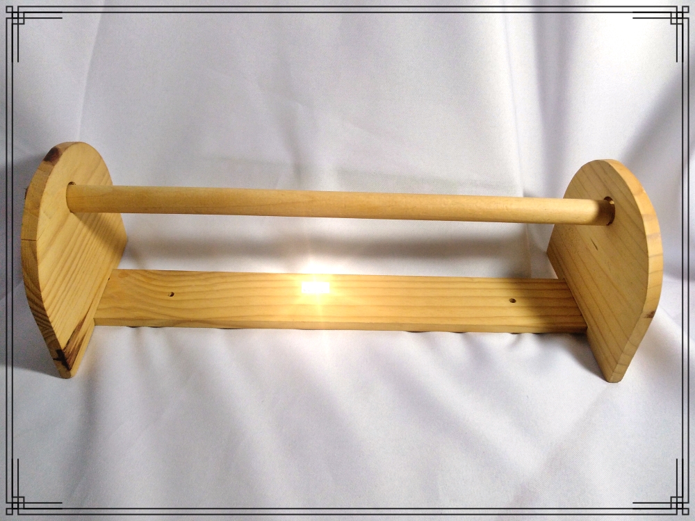 PORTARROLLO MADERA P/PARED