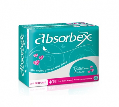 PROTECTOR DIARIO ABSORBEX X 40