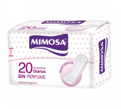 PROTECTOR DIARIO MIMOSA X 20