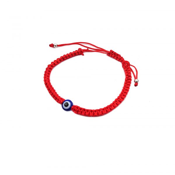 PULSERA TOBILLERA CORDON SEDA C/APLIQUE