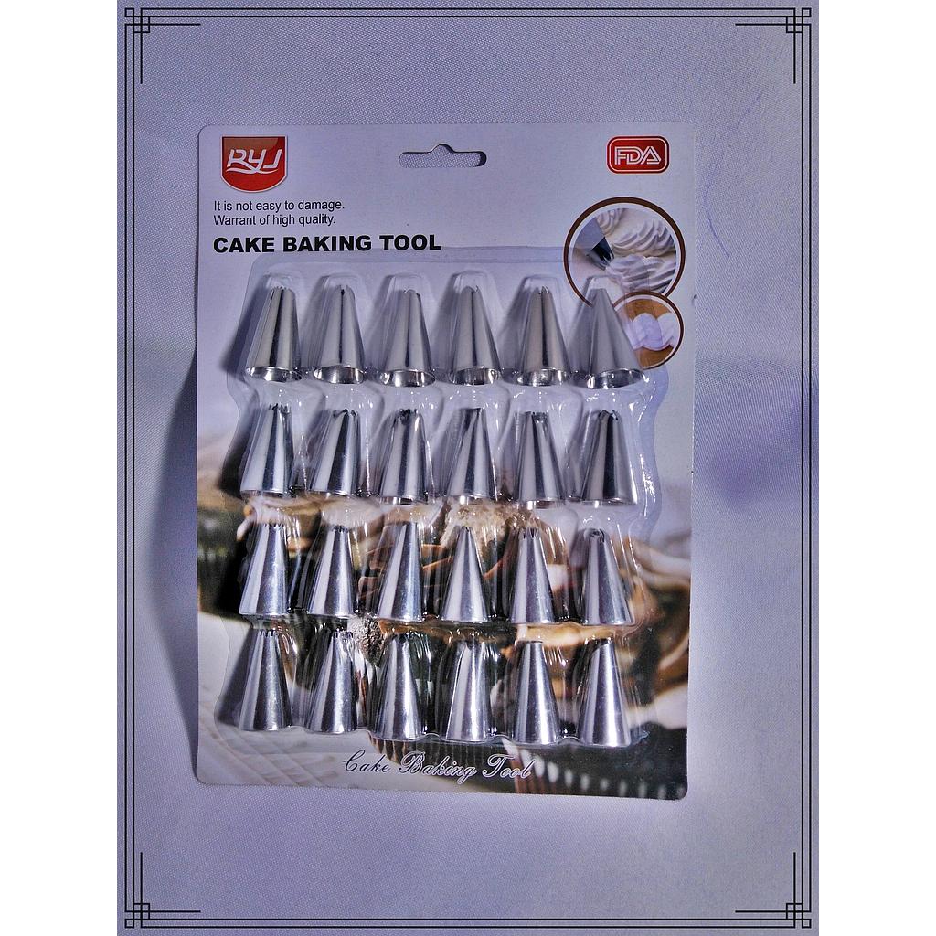 PUNTEROS X24 METAL P/DECORAR